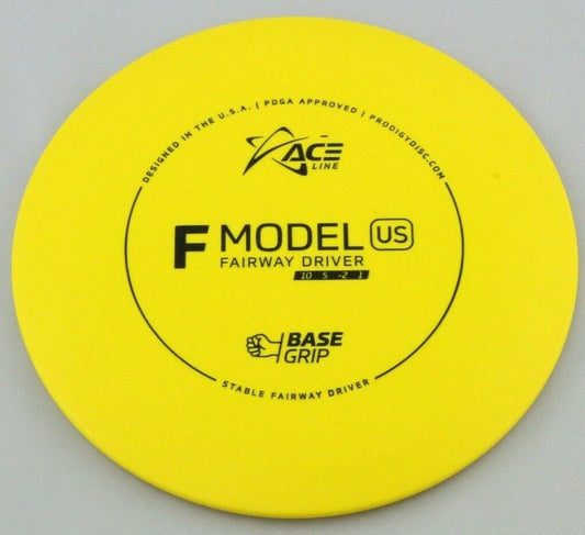 NEW BaseGrip F Model US 165g Yellow Driver Prodigy Discs Golf Disc Celestial