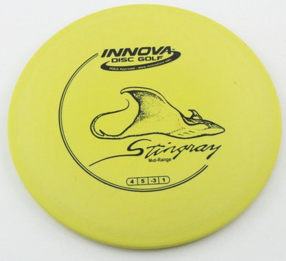 NEW DX Stingray 180g Yellow Mid-Range Innova Disc Golf at Celestial Discs