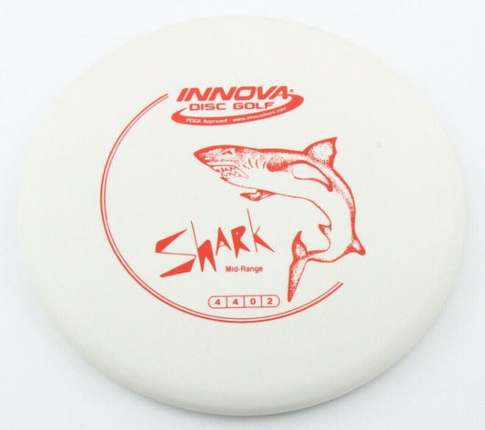 NEW DX Shark 180g White Mid-Range Innova Disc Golf at Celestial Discs