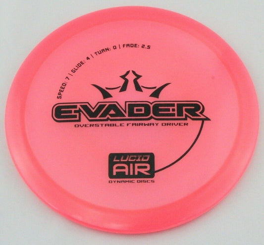 NEW Lucid Air Evader 156g Pink Driver Dynamic Disc Golf at Celestial