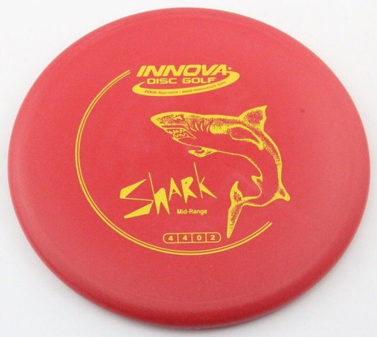 NEW DX Shark 180g Red Mid-Range Innova Disc Golf at Celestial Discs
