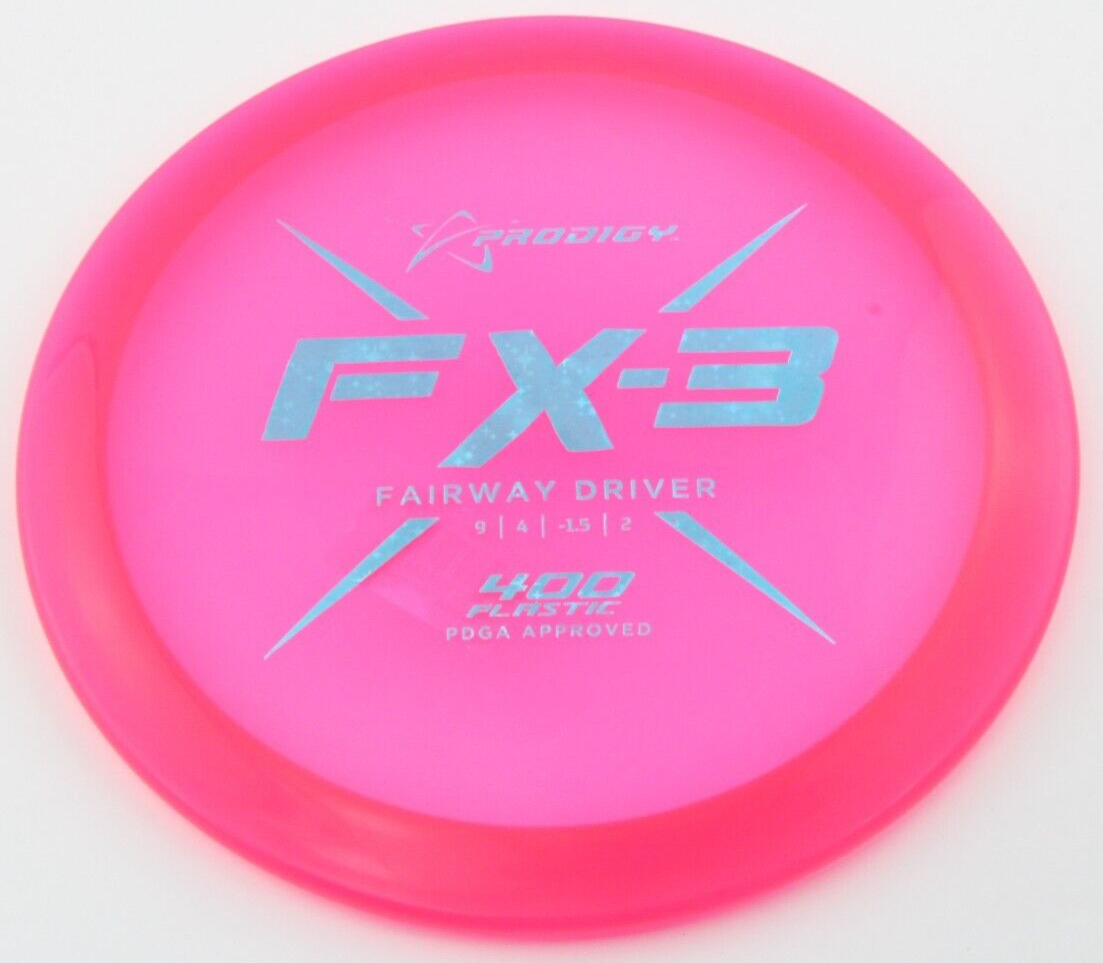 NEW 400 FX-3 176g Pink Driver Prodigy Disc Golf at Celestial