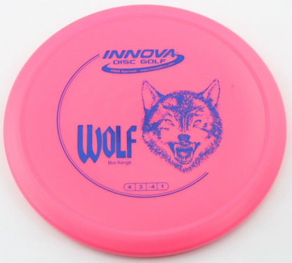 NEW DX Wolf 176g Pink Mid-Range Innova Disc Golf at Celestial Discs