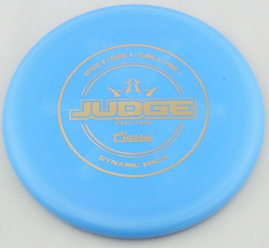 NEW Classic Hard Judge 173g Blue Putter Dynamic Golf Discs at Celestial