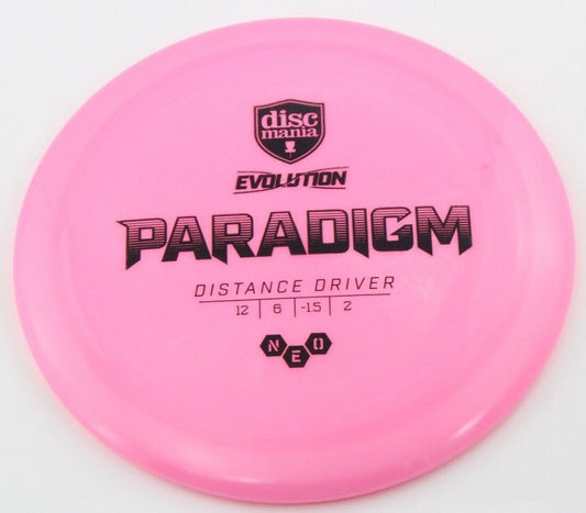 NEW Evolution Neo Paradigm Driver Discmania Disc Golf at Celestial Discs