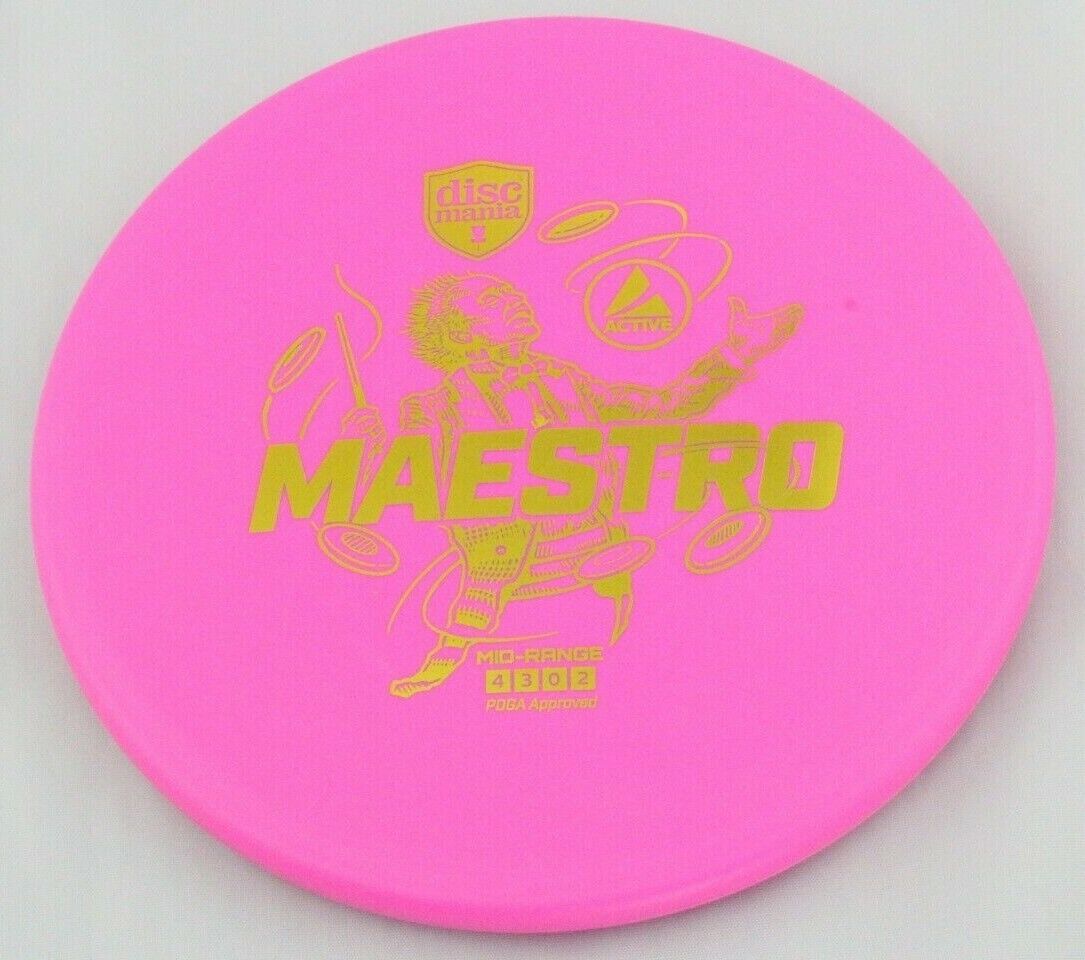 NEW Active Maestro 167g Mid-Range Discmania Discs Golf Disc at Celestial