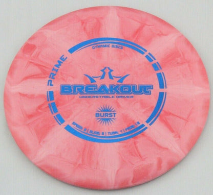 NEW Prime Burst Breakout 156g Driver Dynamic Discs Golf Disc at Celestial