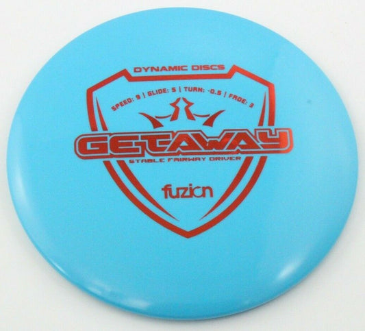 NEW Fuzion Getaway 173g Blue Driver Dynamic Golf Discs at Celestial
