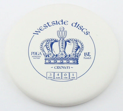 NEW Bt Hard Crown 173g White Putter Westside Disc Golf at Celestial