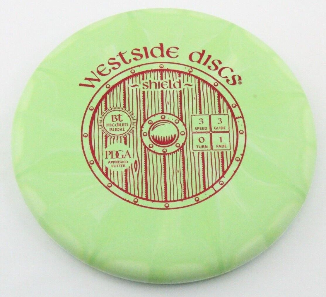 NEW Bt Medium Burst Shield 173g Putter Westside Disc Golf at Celestial