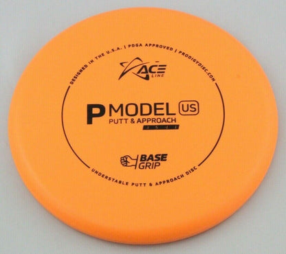 NEW BaseGrip P Model US 145g Orangeish Putter Prodigy Discs Golf Disc Celestial