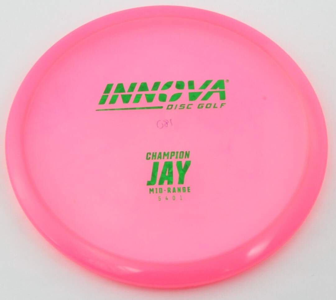 NEW Champion Jay 180g Pink Mid-Range Innova Disc Golf at Celestial Discs