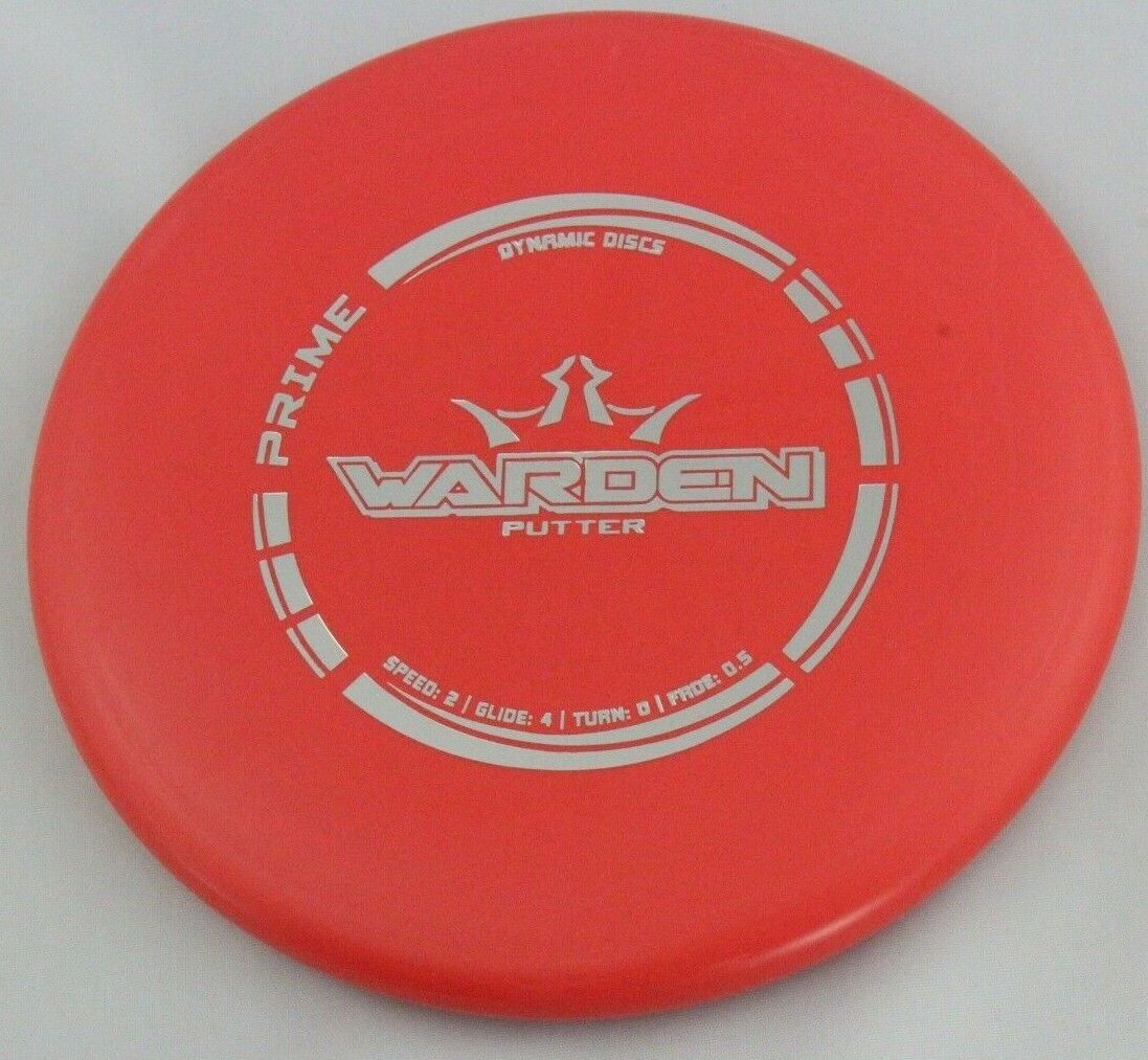 NEW Prime Warden 176g Putter Red Dynamic Discs Golf Disc at Celestial