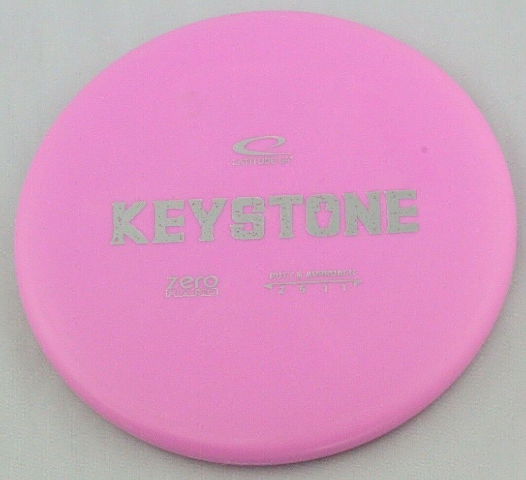 NEW Zero Hard Keystone 174g Pink Putter Latitude 64 Golf Discs at Celestial