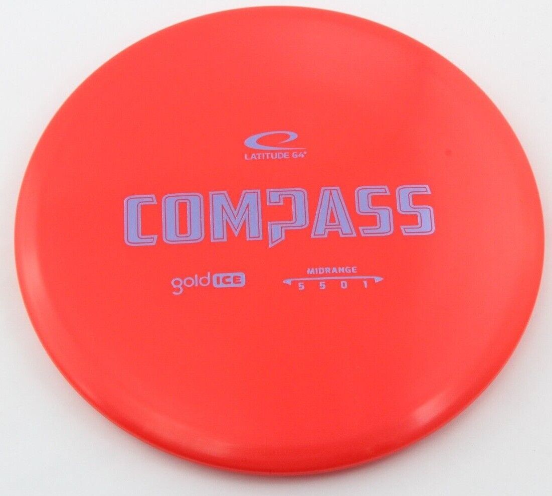 NEW Gold Ice Compass 171g Red Mid-range Latitude 64 Golf Discs Celestial