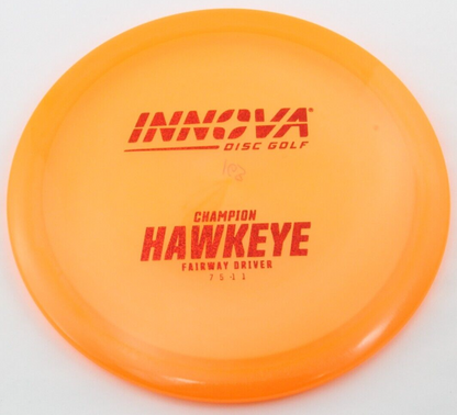 NEW Champion Hawkeye 163g Orange Driver Innova Golf Discs at Celestial