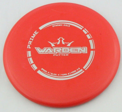 NEW Prime Warden 174g Red Putter Dynamic Discs Golf Disc Celestial