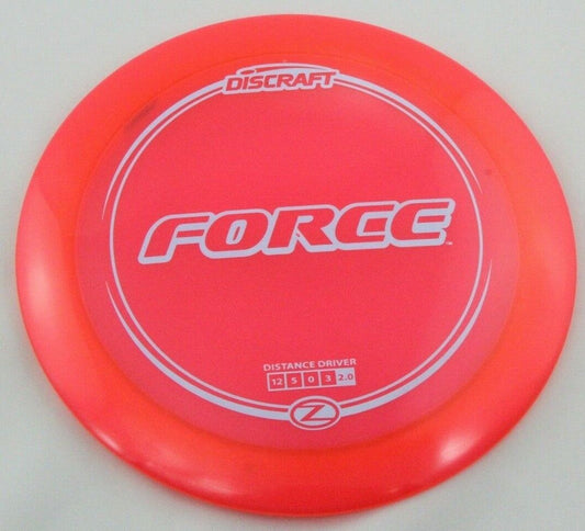 NEW Z Force 173-174g Red Driver Discraft Discs Disc Golf Celestial