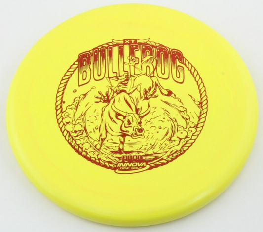 NEW Xt Bullfrog 175g Yellow Putter Innova Disc Golf at Celestial Discs