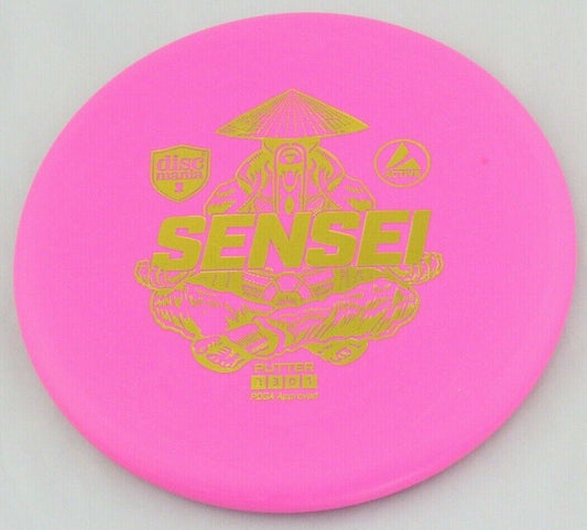 NEW Active Sensei 165g Pink Putter Discmania Discs Golf Disc at Celestial
