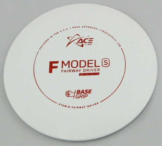 NEW Base Grip F Model S 174g White Driver Prodigy Discs Golf Disc Celestial