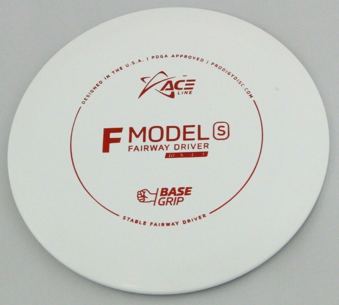 NEW Base Grip F Model S 174g White Driver Prodigy Discs Golf Disc Celestial